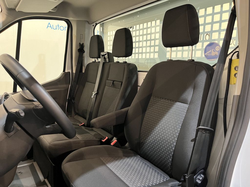 Ford E-Transit 350 L3H1 Trend 68 kWh RWD Kipper / Tipper / 100% Elektrisch / Airco / Cruise Control / Camera / CarPlay / Navigatie / 3-Zits / 1.450 KM !! RIJKLAAR !!