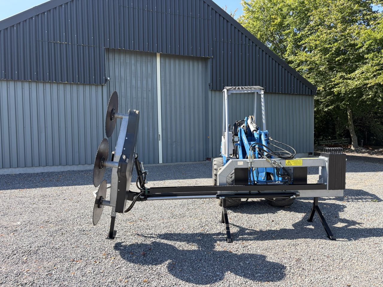 Snoeizaag voor voorlader verreiker shovel