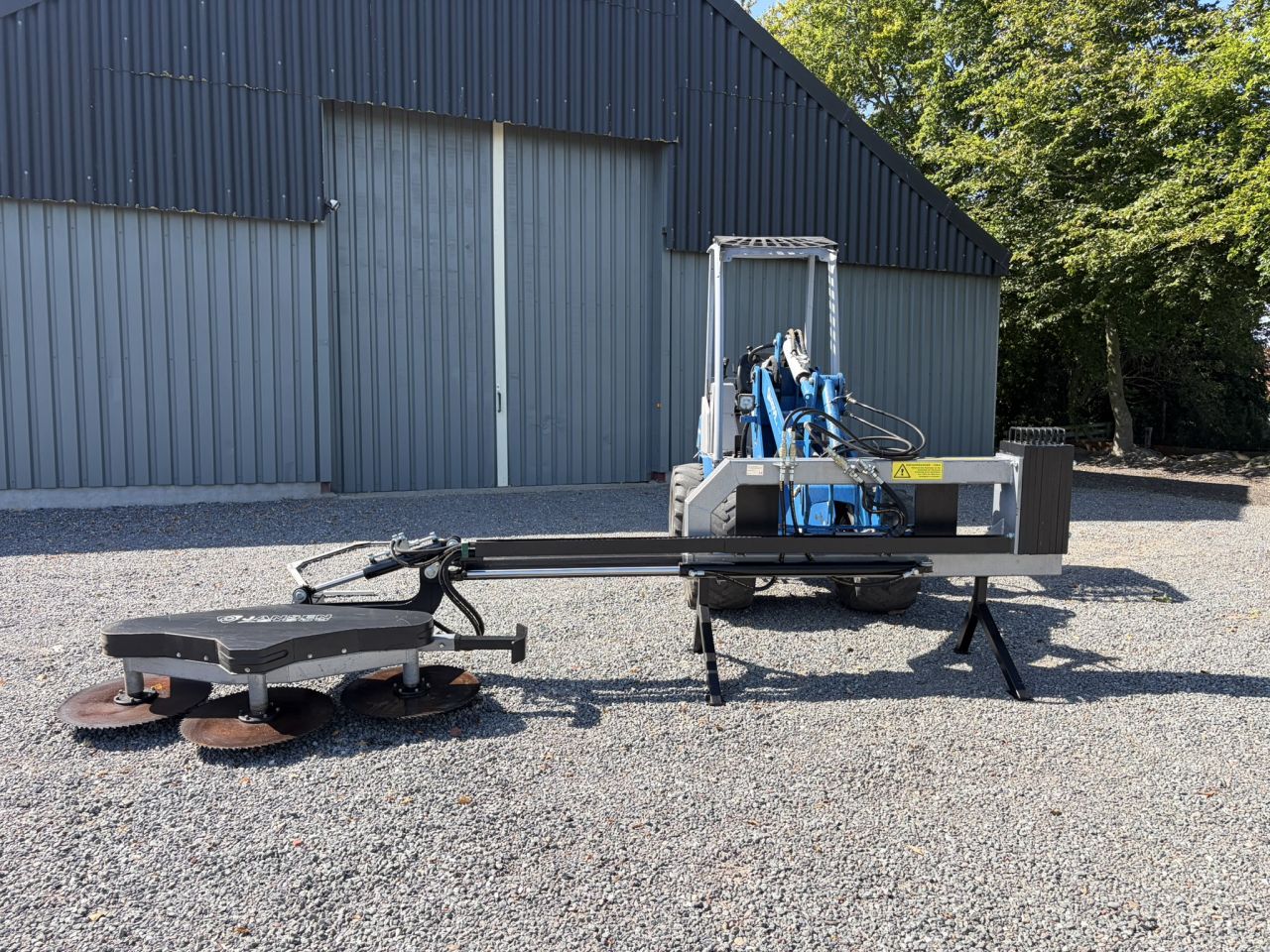 Snoeizaag voor voorlader verreiker shovel