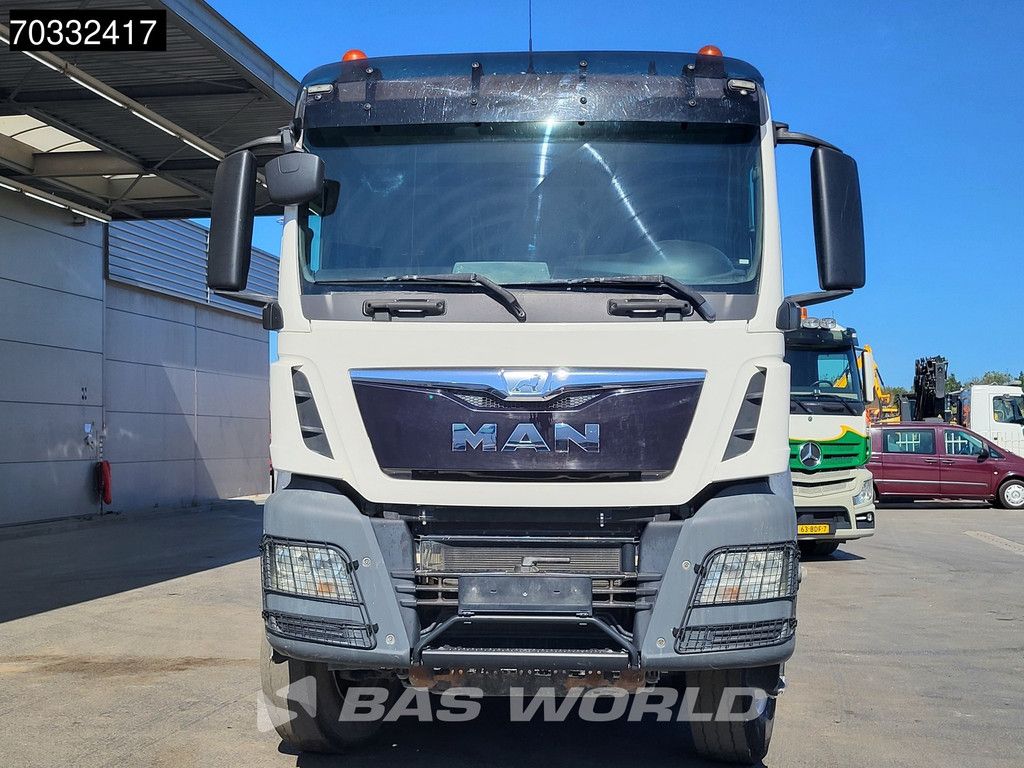 MAN TGS 41.480 8X4 15m3 tipper steel suspension Big-Axle Automatic Retarder Euro 6