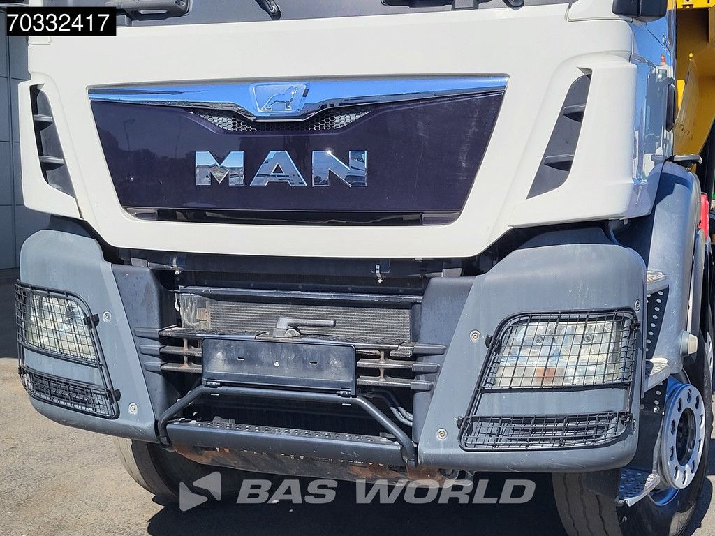 MAN TGS 41.480 8X4 15m3 tipper steel suspension Big-Axle Automatic Retarder Euro 6