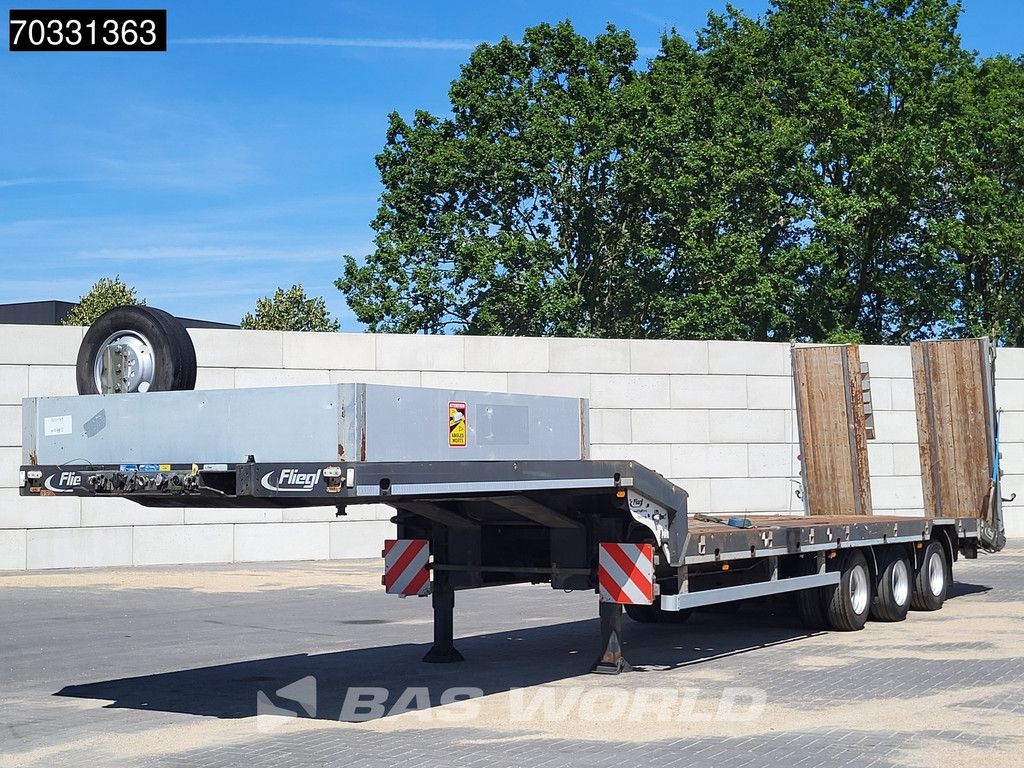 Fliegl SDS 550T 3 Achsen Steering Axle Ramps BPW