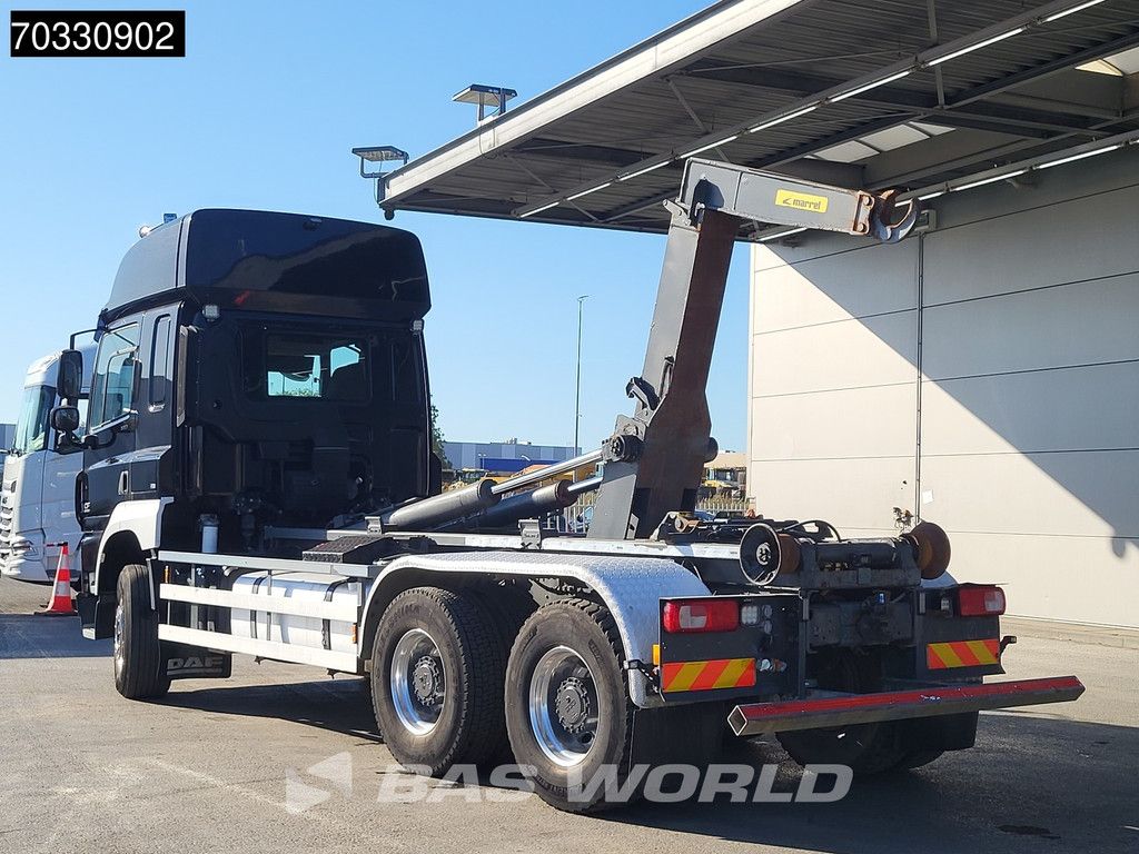 DAF CF CF 510 6X4 20tons hooklift Steelsuspension Big-Axle Manual Retarder Euro 6