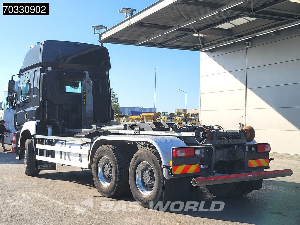 DAF CF CF 510 6X4 20tons hooklift Steelsuspension Big-Axle Manual Retarder Euro 6