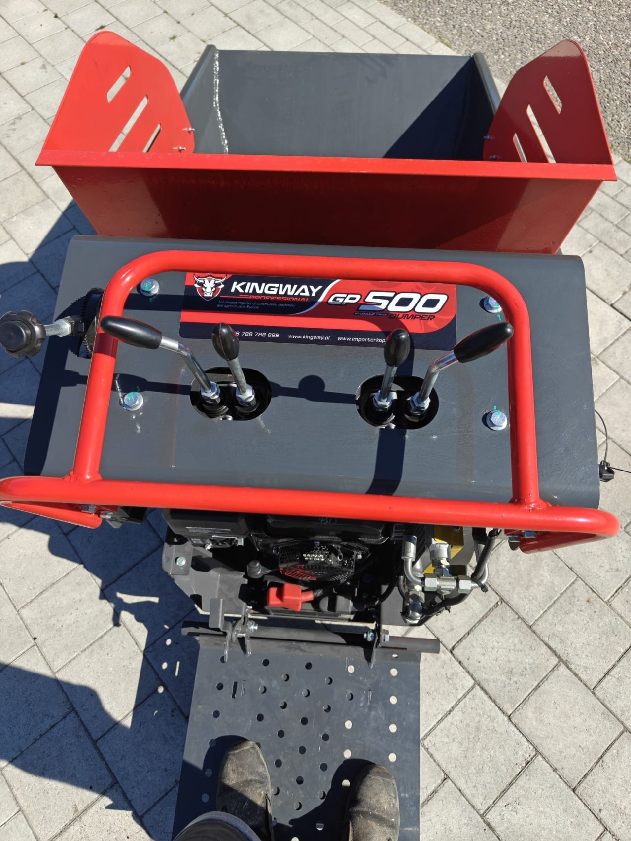 GP500 Dumper Voorlader KINGWAY Betaal bij levering