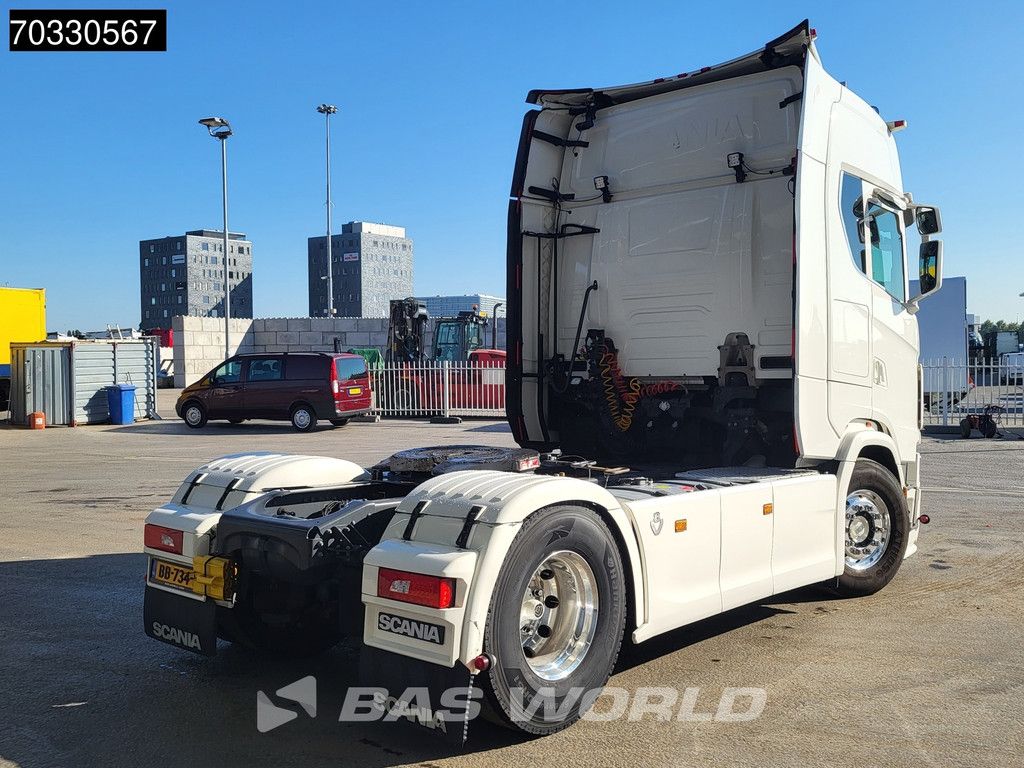 Scania S650 4X2 NL-Truck APK 06-2027 Full-Air Retarder 2xTanks Leder Standklima ACC Alcoa's