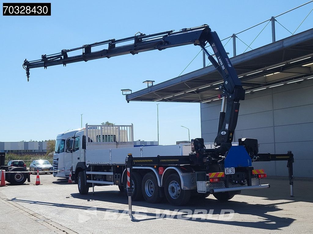 Volvo FMX FMX 420 8X4 HIAB X-HIPRO 262 E-6 Crane Kran Lift+steering axle VEB+ Euro 6