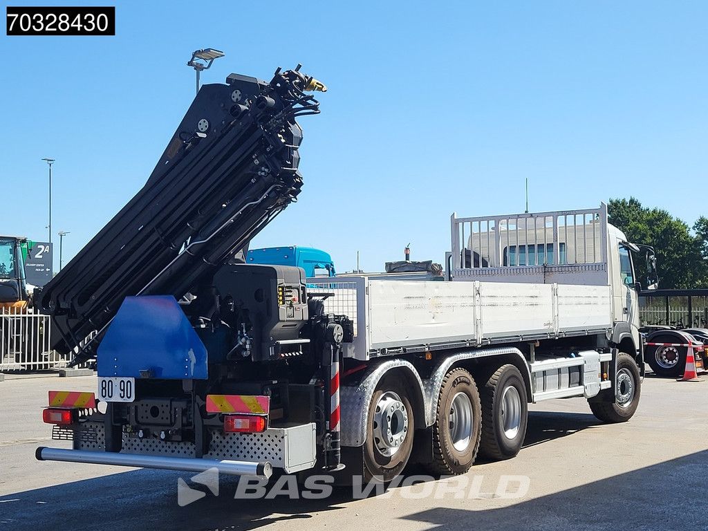 Volvo FMX FMX 420 8X4 HIAB X-HIPRO 262 E-6 Crane Kran Lift+steering axle VEB+ Euro 6