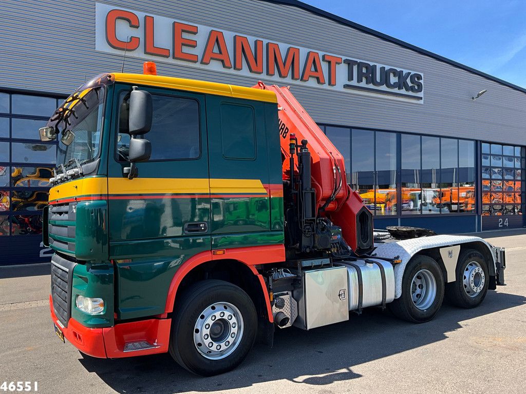 DAF FTN 105 XF 460 6x2 Hiab 60 Tonmeter laakraan
