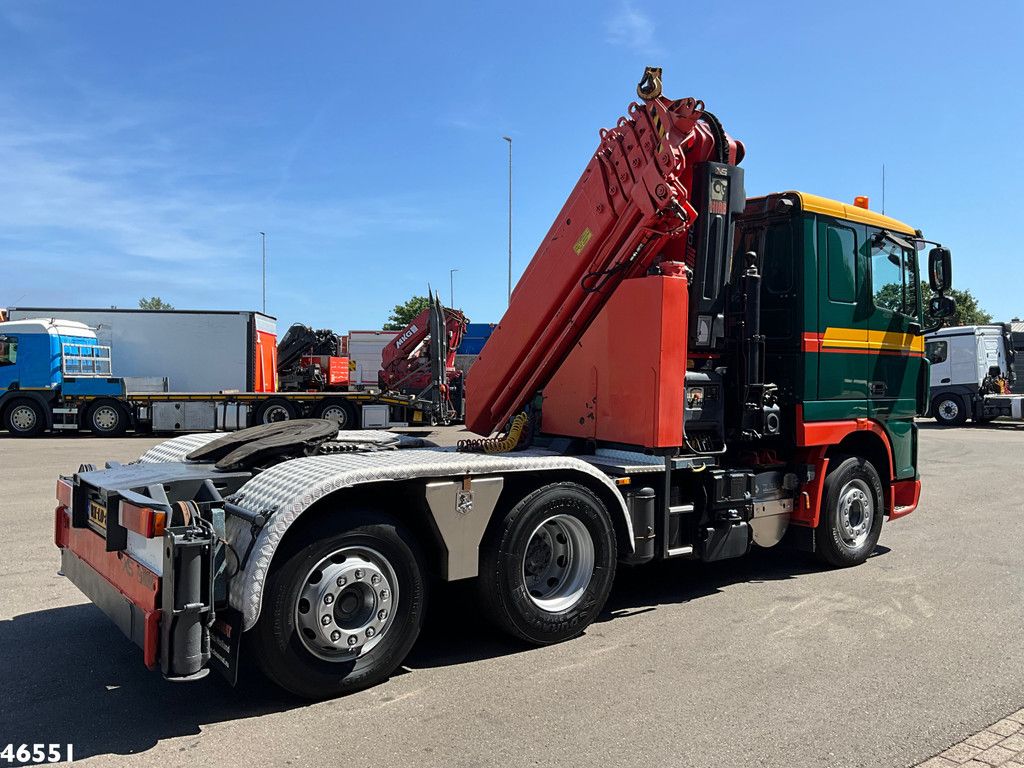 DAF FTN 105 XF 460 6x2 Hiab 60 Tonmeter laakraan