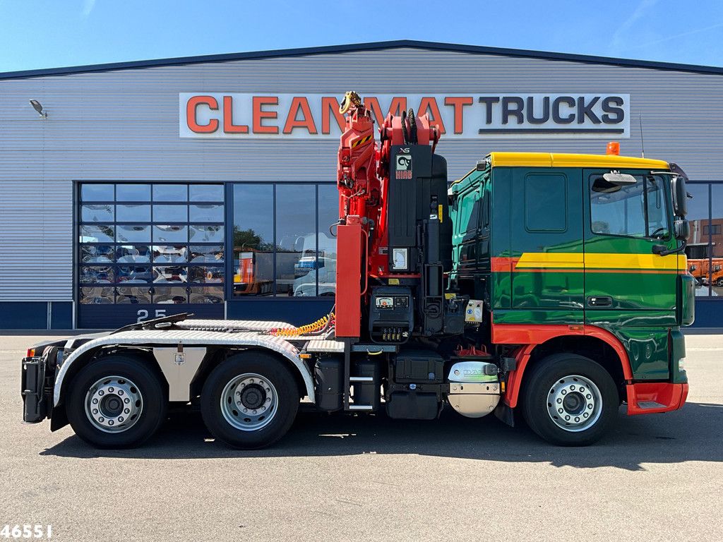 DAF FTN 105 XF 460 6x2 Hiab 60 Tonmeter laakraan