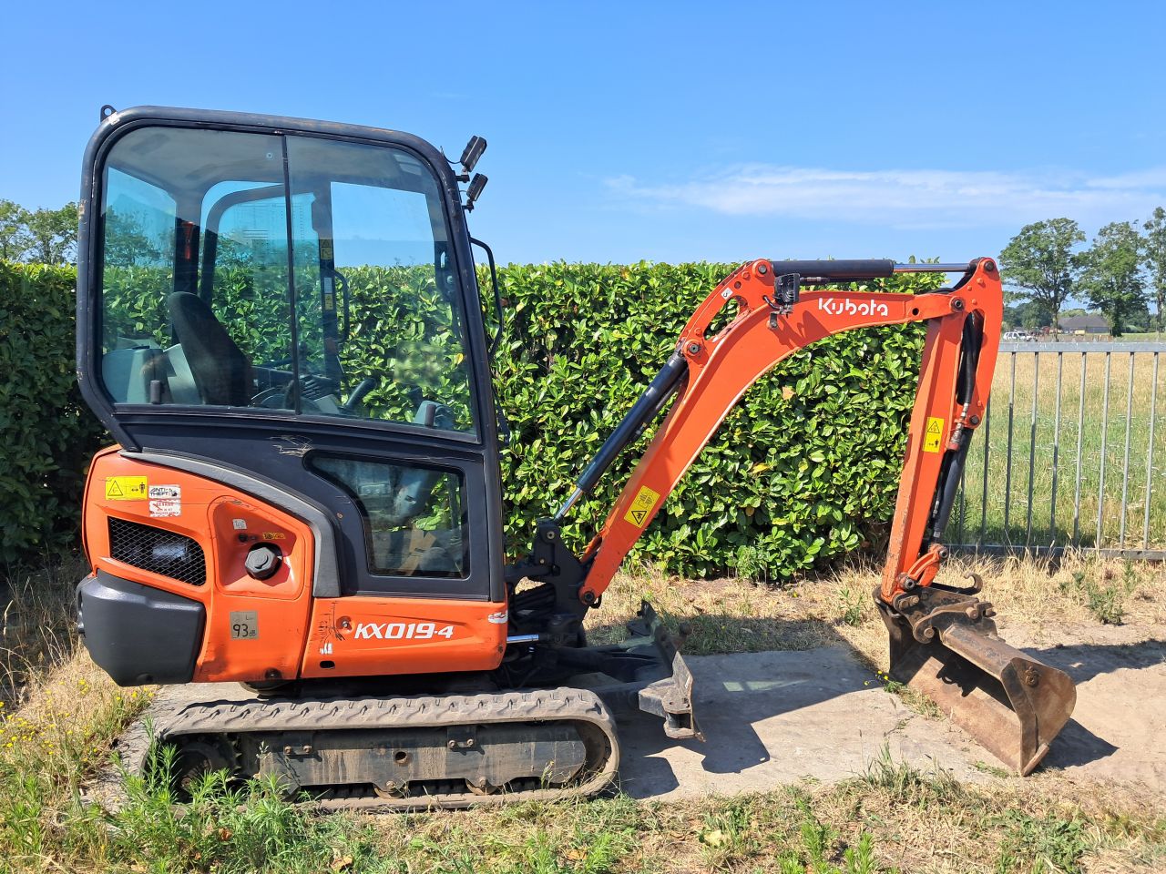 Minigraver Kubota KX019-4 ( Bj 2020 ) Graafmachine / Minikraan