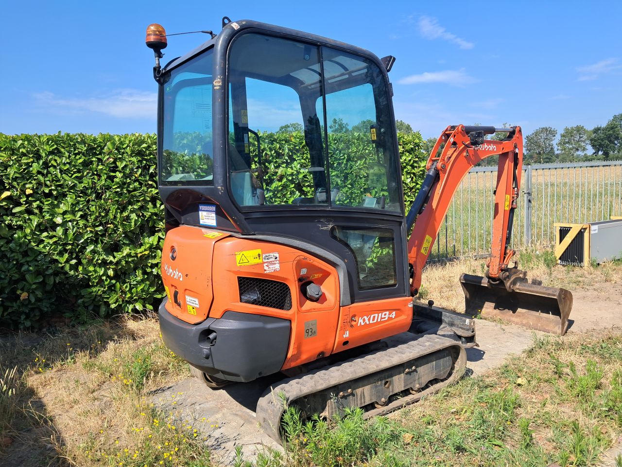 Minigraver Kubota KX019-4 ( Bj 2020 ) Graafmachine / Minikraan