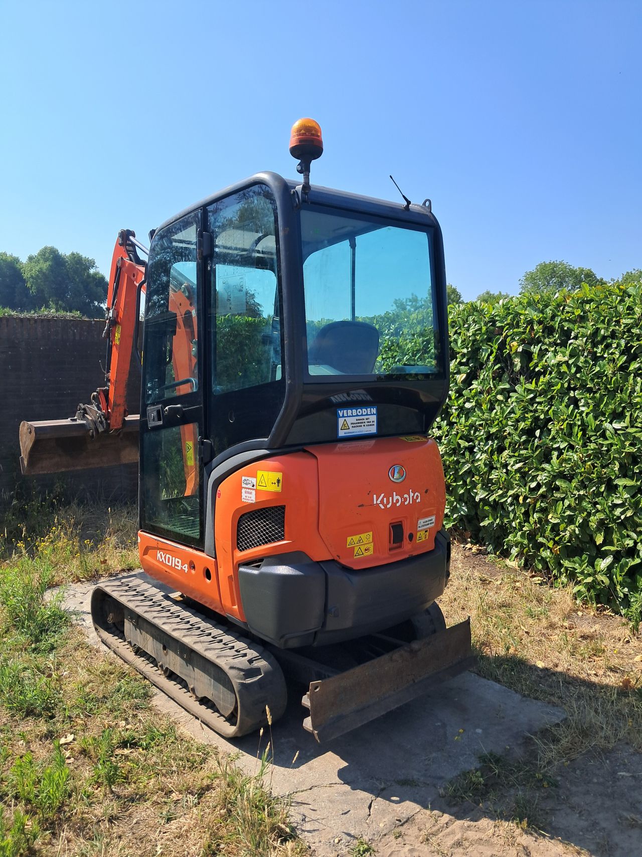 Minigraver Kubota KX019-4 ( Bj 2020 ) Graafmachine / Minikraan