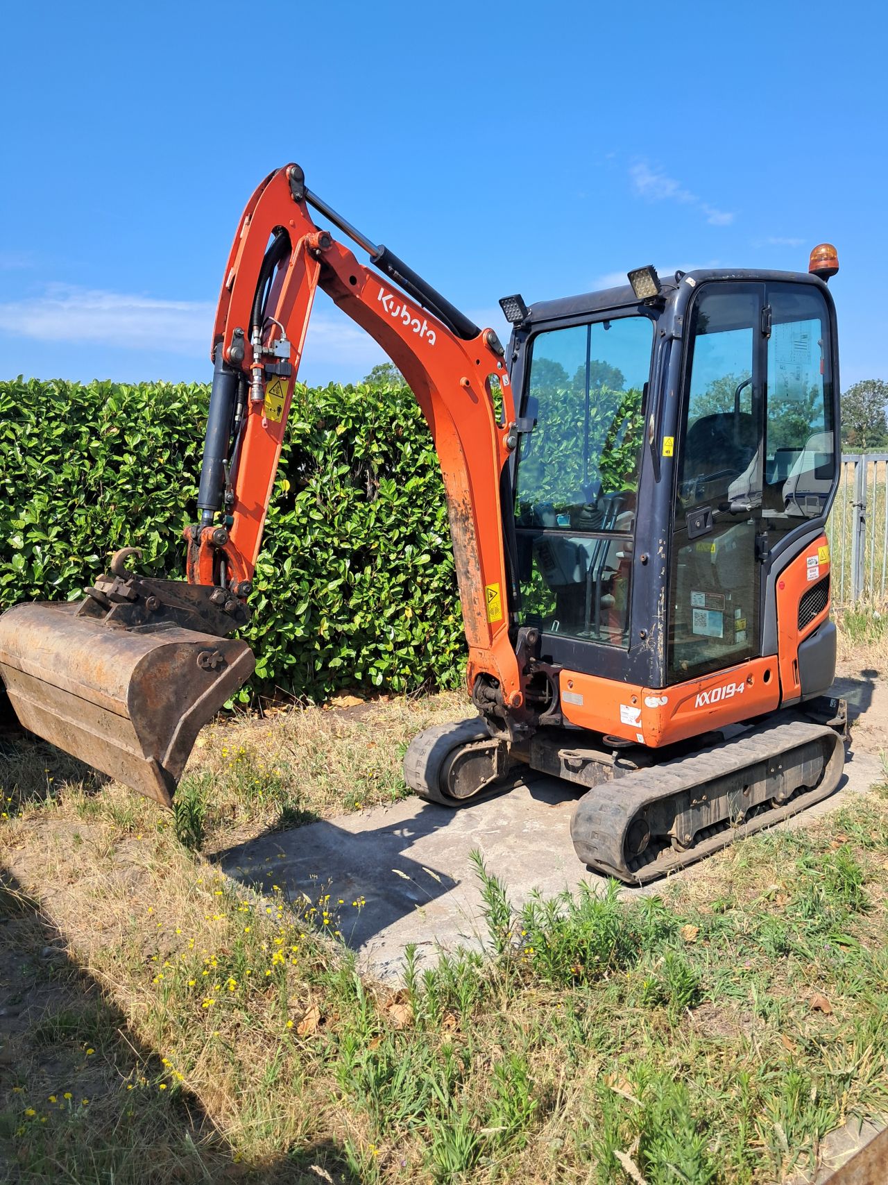 Minigraver Kubota KX019-4 ( Bj 2020 ) Graafmachine / Minikraan