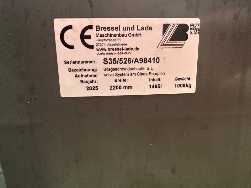 Bressel & Lade Silageschneidschel