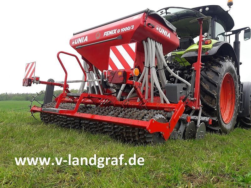 Unia Fenix G 1000/G 3 m Direktsaat-Maschine 9 cm Reihenabstand