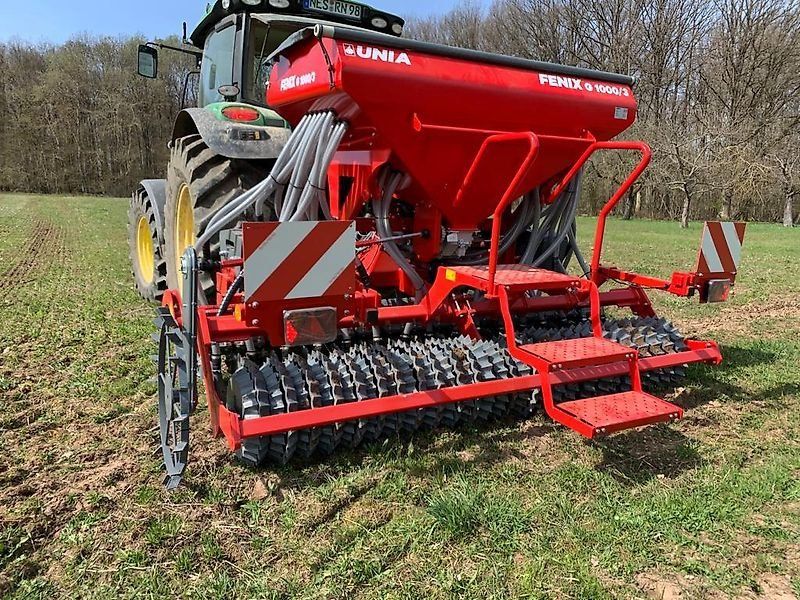 Unia Fenix G 1000/G 3 m Direktsaat-Maschine 9 cm Reihenabstand