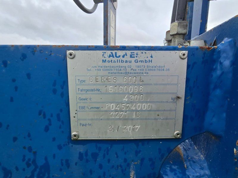 BAUWESTA Ceres 600 L