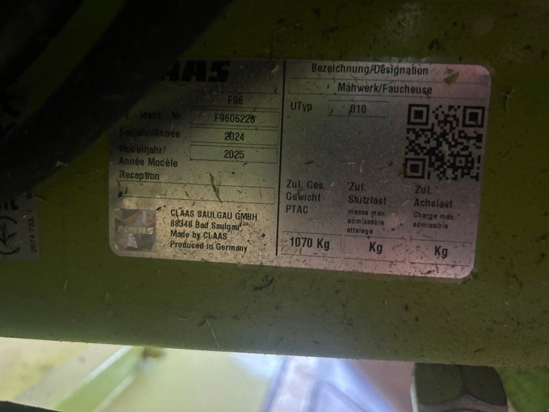 Claas Disco 3200 FC Profil