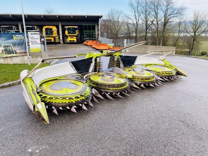 Claas Orbis 600 es Maisgebiss / Maisvorsatz