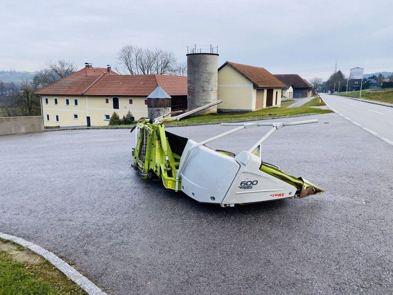 Claas Orbis 600 es Maisgebiss / Maisvorsatz