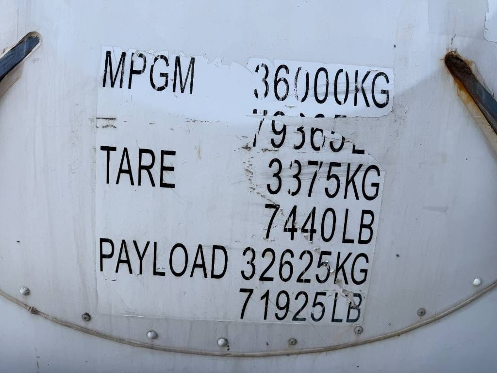 CAT 24.000 Liter ISO Tank - DPX-12664T