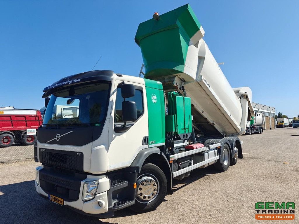 Volvo FE 280 6x2/4 Day Cab Euro 6B - Zoeller SideLoader - Tipper
