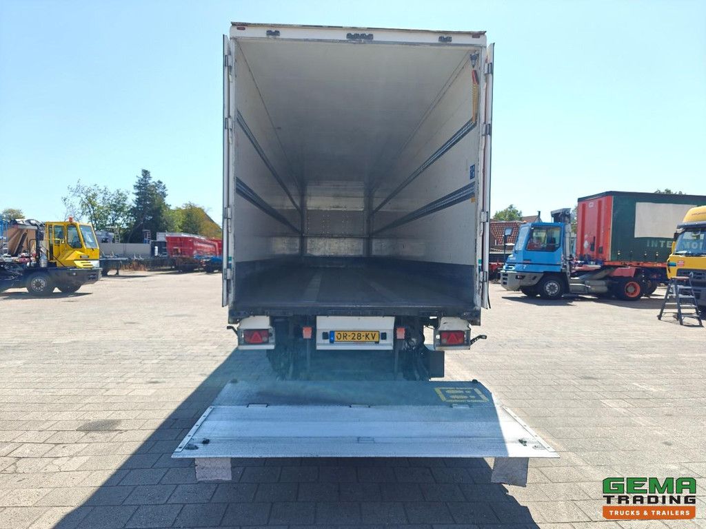 Hertoghs LPRS18 2 Achsen BPW – Liftachse – Lenkachse (Tridec) – Dhollandia 2000 kg Unterschiebe-Heckklappe