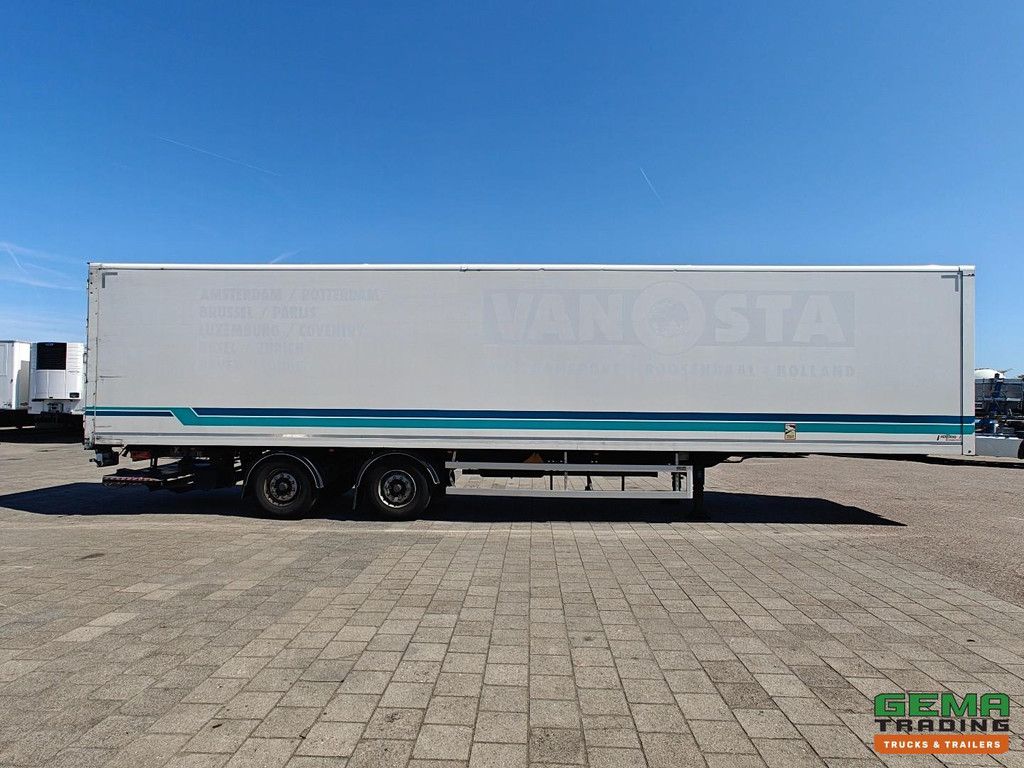 Hertoghs LPRS18 2 Achsen BPW – Liftachse – Lenkachse (Tridec) – Dhollandia 2000 kg Unterschiebe-Heckklappe
