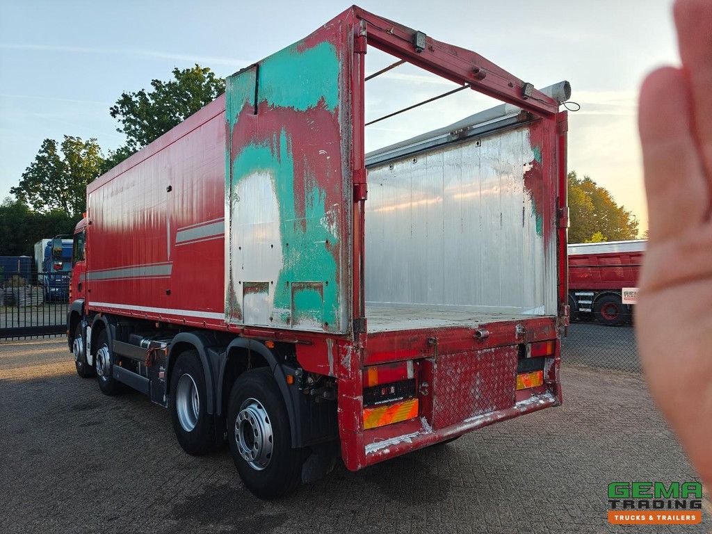 MAN TGA 35.410 8x2/4 Day Cab Euro3 - Aluminum Tipper 33.4 m³ - Manual Transmission - Tarpaulin - Belgian Registration