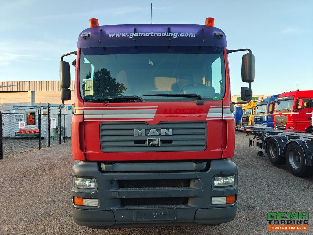 MAN TGA 35.410 8x2/4 Day Cab Euro3 - Aluminum Tipper 33.4 m³ - Manual Transmission - Tarpaulin - Belgian Registration
