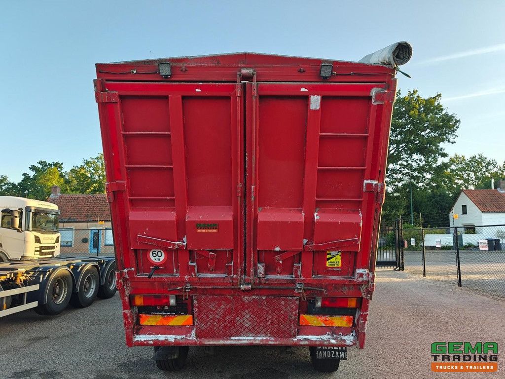 MAN TGA 35.410 8x2/4 Day Cab Euro3 - Aluminum Tipper 33.4 m³ - Manual Transmission - Tarpaulin - Belgian Registration