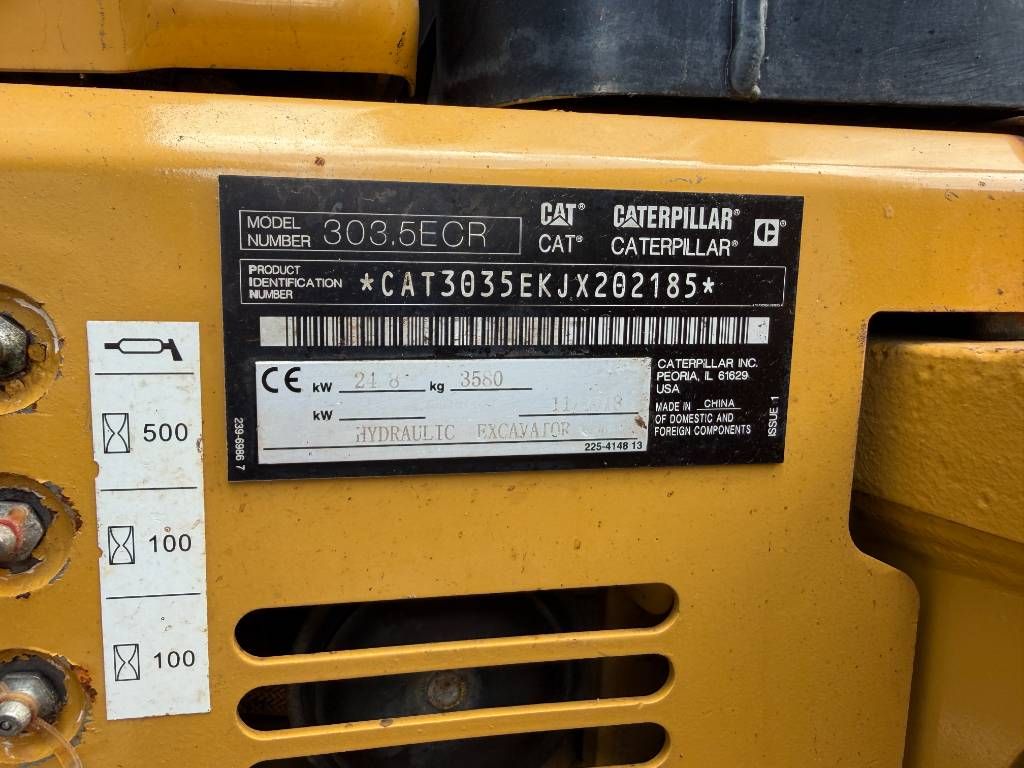 CAT 303.5E CR