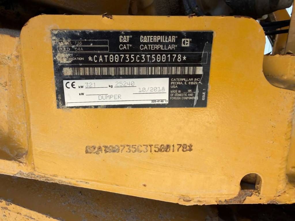 CAT 735 04A