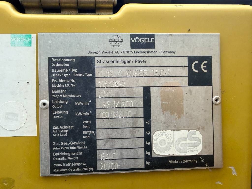 Vögele SUPER 1600-2