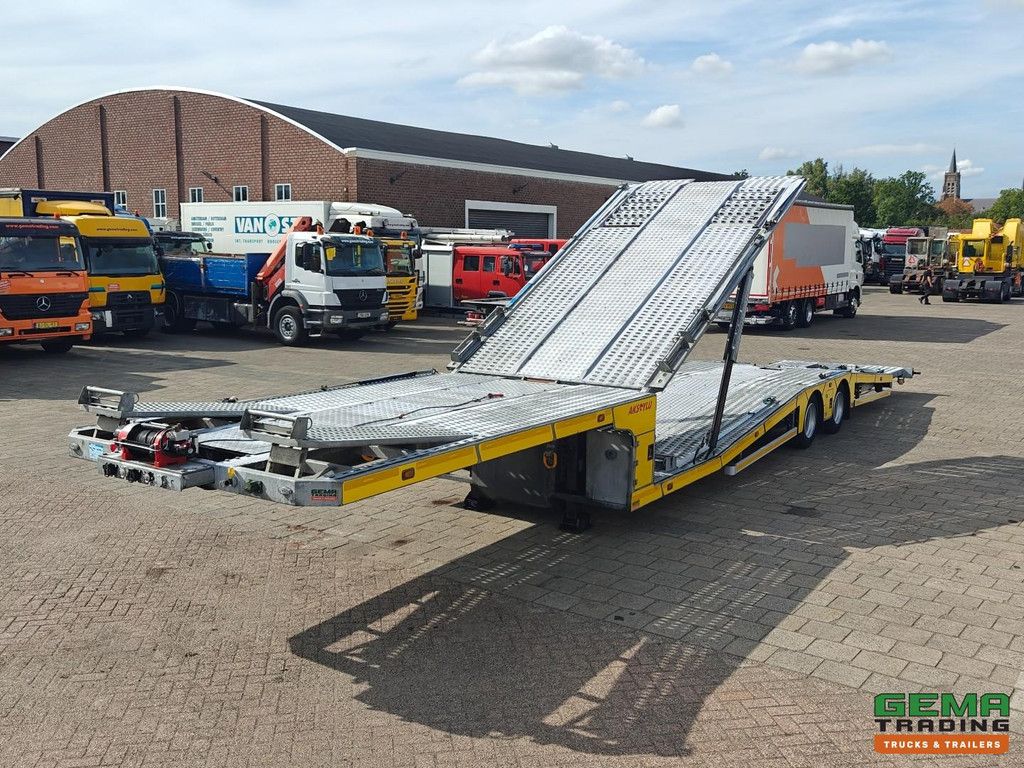 Aksoylu 2 AXLE SEMI TRAILER AutoTransporter 4 Loader - 4300 KG Winch + Remote - LiftDeck - FullyEquipped 04/2027 APK