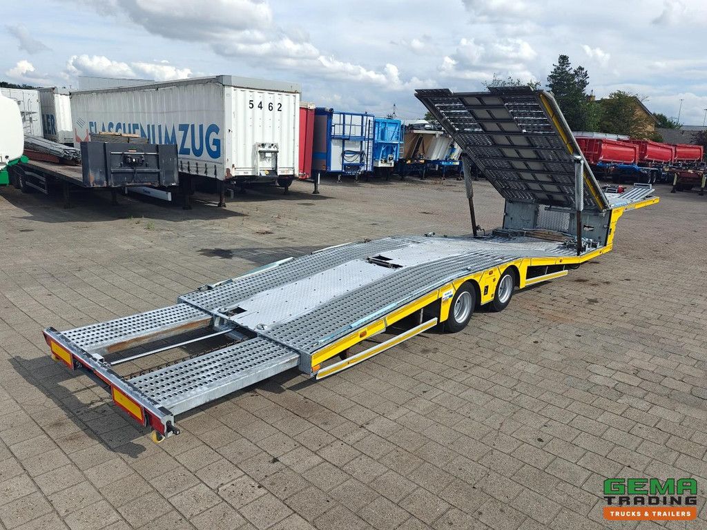 Aksoylu 2 AXLE SEMI TRAILER AutoTransporter 4 Loader - 4300 KG Winch + Remote - LiftDeck - FullyEquipped 04/2027 APK
