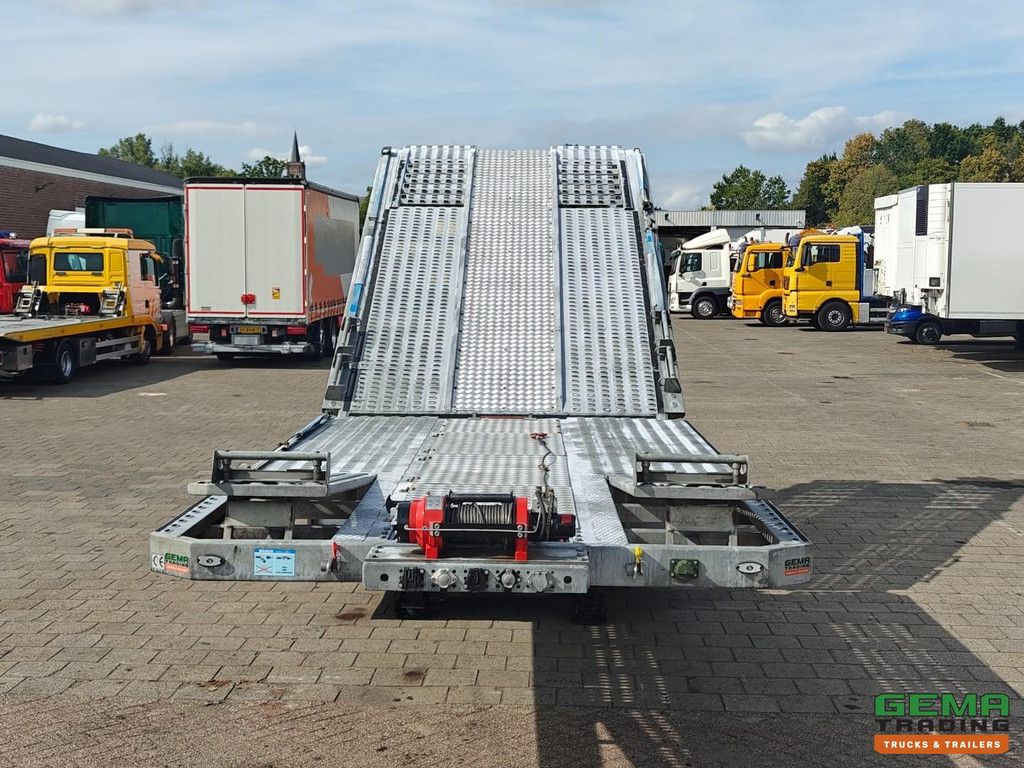 Aksoylu 2 AXLE SEMI TRAILER AutoTransporter 4 Loader - 4300 KG Winch + Remote - LiftDeck - FullyEquipped 04/2027 APK