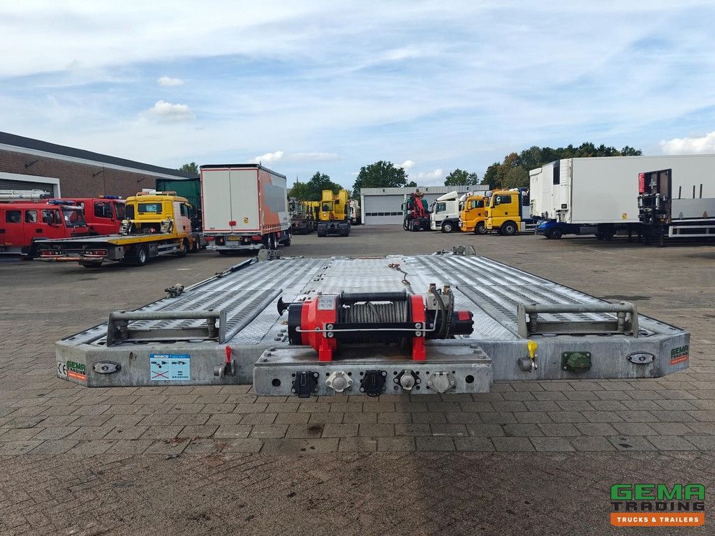 Aksoylu 2 AXLE SEMI TRAILER AutoTransporter 4 Loader - 4300 KG Winch + Remote - LiftDeck - FullyEquipped 04/2027 APK