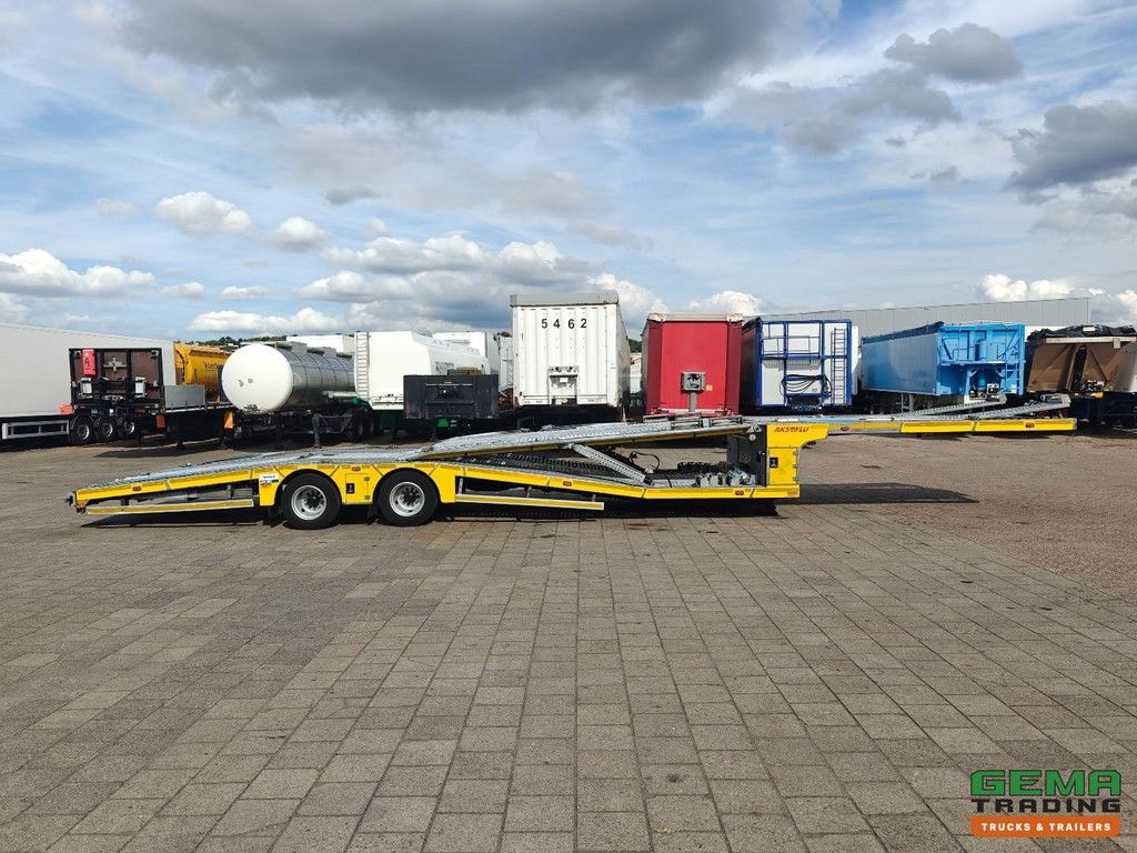 Aksoylu 2 AXLE SEMI TRAILER AutoTransporter 4 Loader - 4300 KG Winch + Remote - LiftDeck - FullyEquipped 04/2027 APK