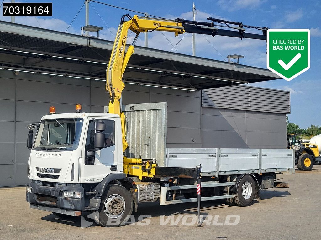 Iveco Eurocargo 180E250 4X2 HYVA HB.150XE3 Kran Crane Automatic Euro 5