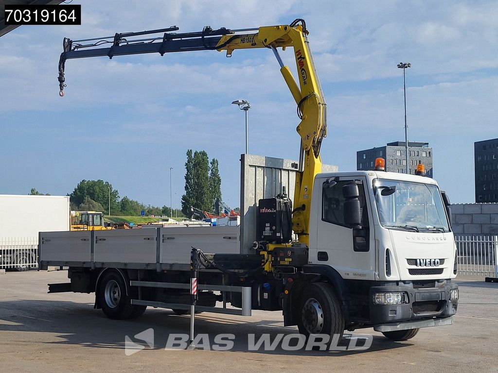 Iveco Eurocargo 180E250 4X2 HYVA HB.150XE3 Kran Crane Automatic Euro 5