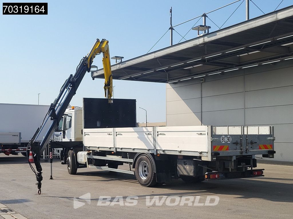 Iveco Eurocargo 180E250 4X2 HYVA HB.150XE3 Kran Crane Automatic Euro 5