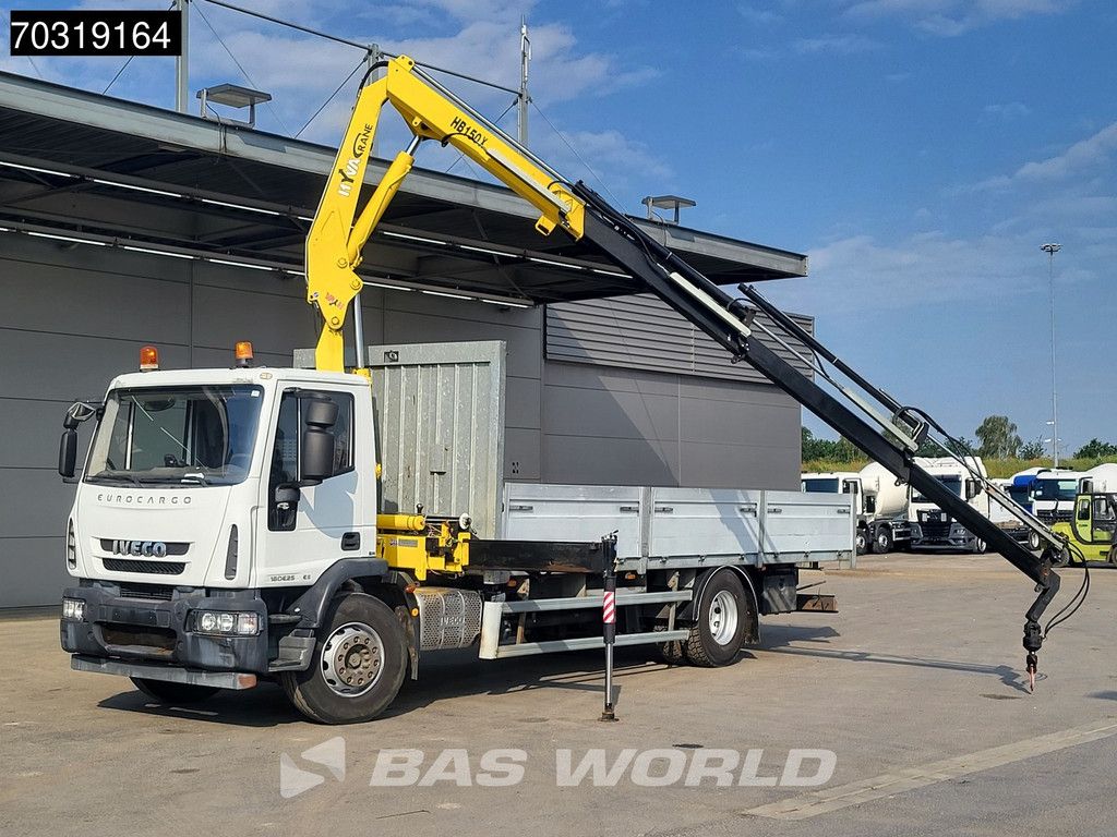 Iveco Eurocargo 180E250 4X2 HYVA HB.150XE3 Kran Crane Automatic Euro 5