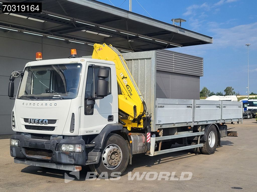 Iveco Eurocargo 180E250 4X2 HYVA HB.150XE3 Kran Crane Automatic Euro 5