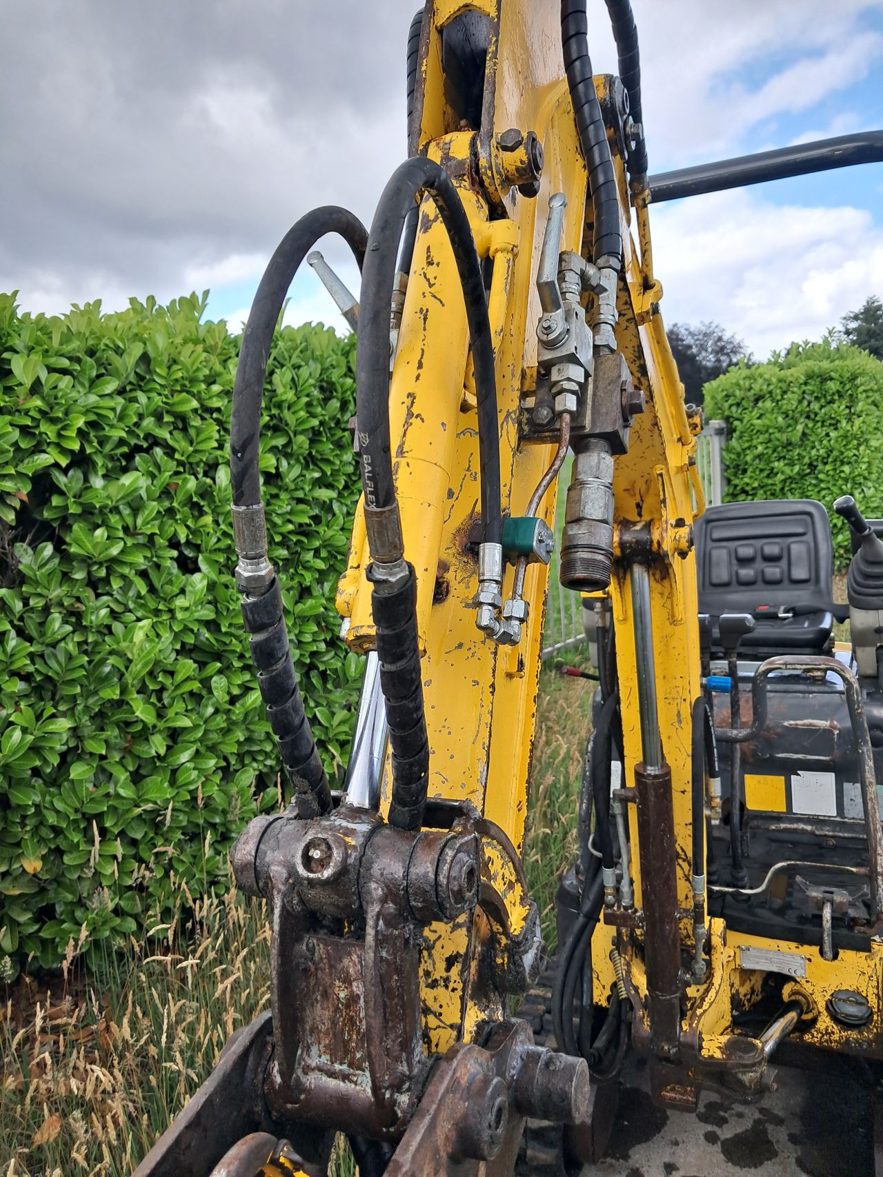 Minigraver New Holland E9SR / Minikraan / Graafmachine