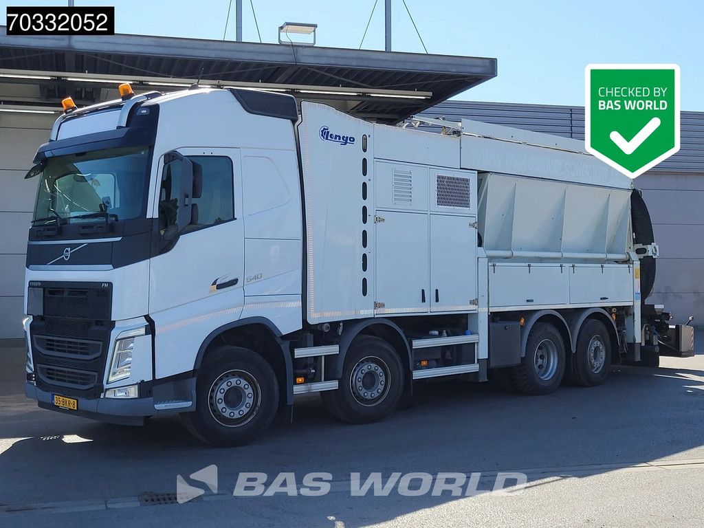 Volvo FH FH 540 8X2 NL-truck APK Longo Rhino Saugbagger Lift+steering axle Retarder Euro 6