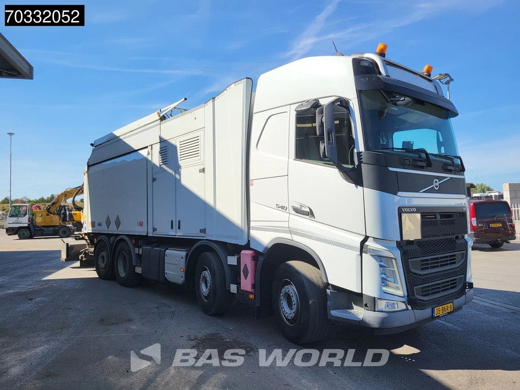 Volvo FH FH 540 8X2 NL-truck APK Longo Rhino Saugbagger Lift+steering axle Retarder Euro 6