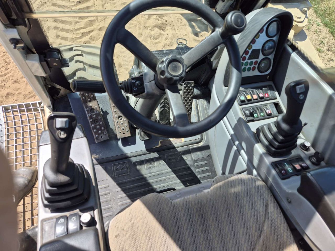 Nette Terex TW 110 mobiele kraan met draaikantelkop